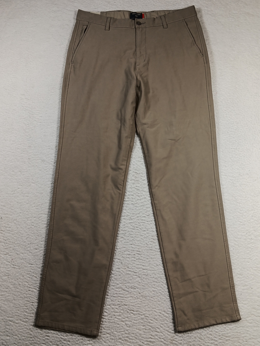 Dockers Pants Mens 34x34 Tan Comfort Knit Chino Straight Fit Office Buisness NWT